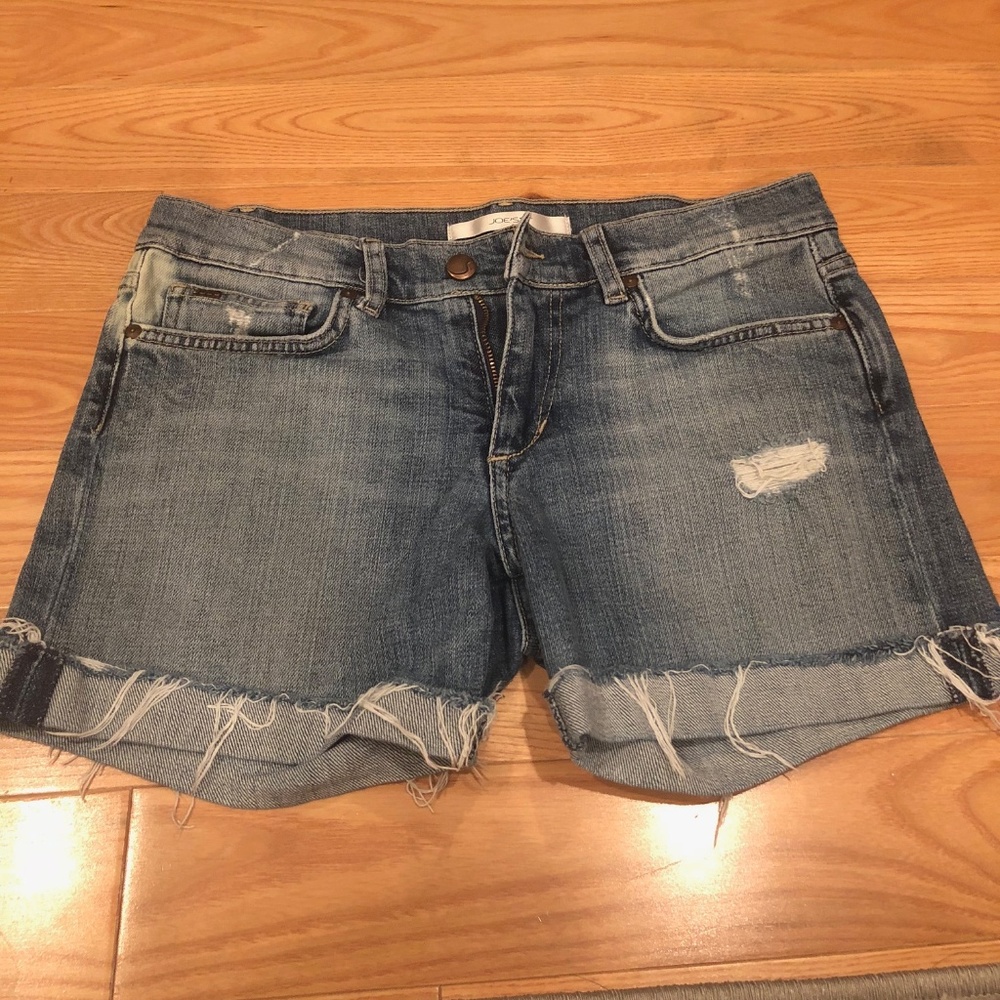 Joe's Jeans Denim Cutoff Shorts - Distressed